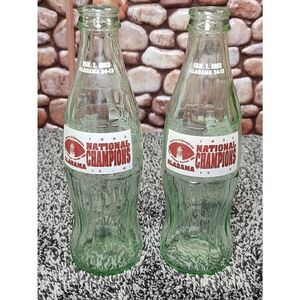 Vintage Coca Cola 1992 Alabama National Championship -Alabama Football